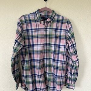 Ralph Lauren Multicolor Plaid Button-Down Shirt
